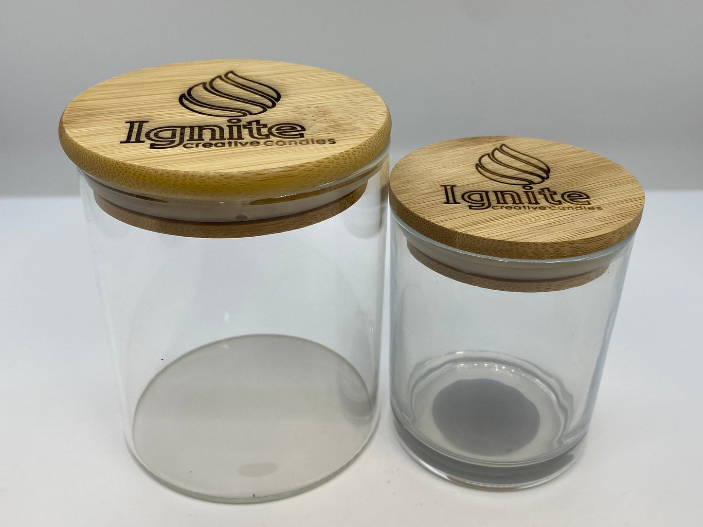 Ignite Candle Jar w/lid - Large